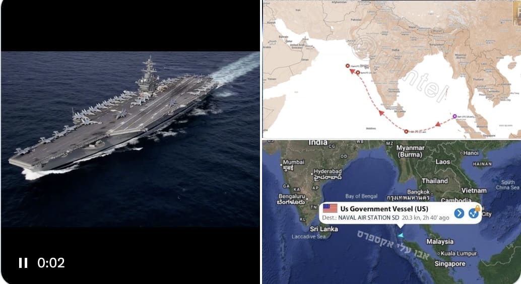 U.S. Armada Deployed: Trump Moves Massive Fleet Into the Gulf