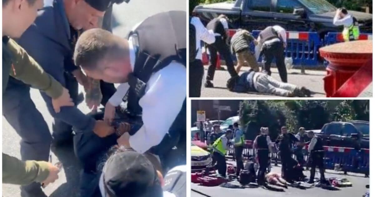 Muslim Migrant Stabs Two Jews Stabbed Outside Synagogue In Knife Rampage in London Jewish Neighborhood , Golders Green