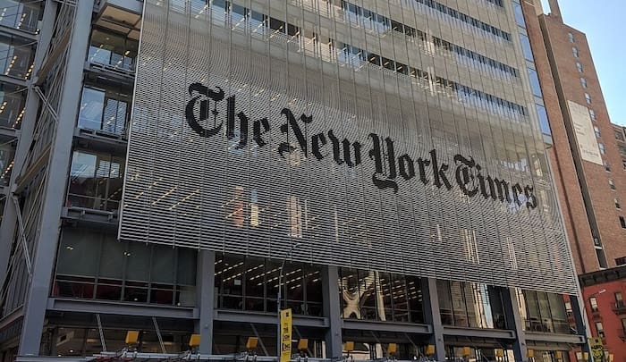 The New York Times Celebrates Petty Theft