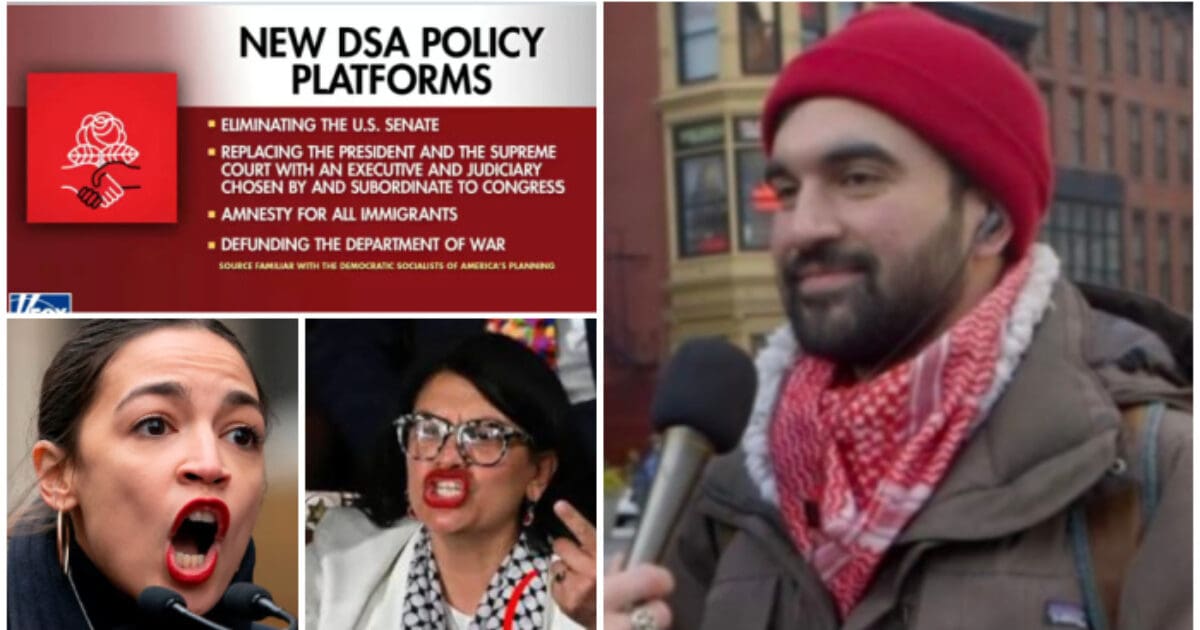 Democrat Socialists Shocking New Platform: Scrap the Senate, Gut the Presidency