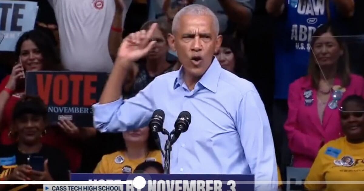CAMPAIGNING FOR MUSLIM BROTHERHOOD: Angry Obama Tells Violent, Angry Democrats to Stay Angry At Sayed Event in Michigan